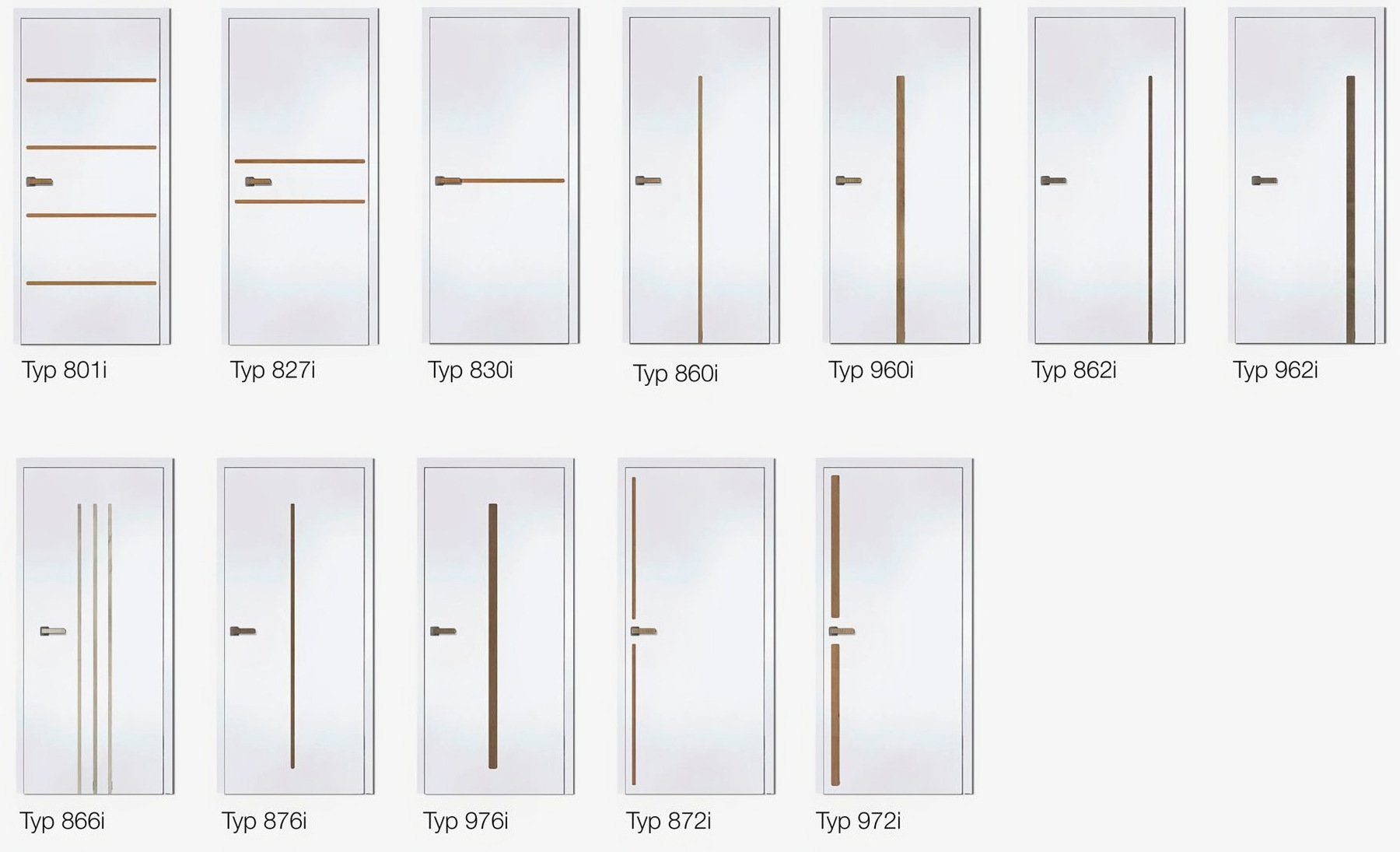 Lines INLAY Furnier: Typ 801i, 827i, 830i, 860i, 960i, 862i, 962i, 866i, 876i, 976i, 872i, 972i