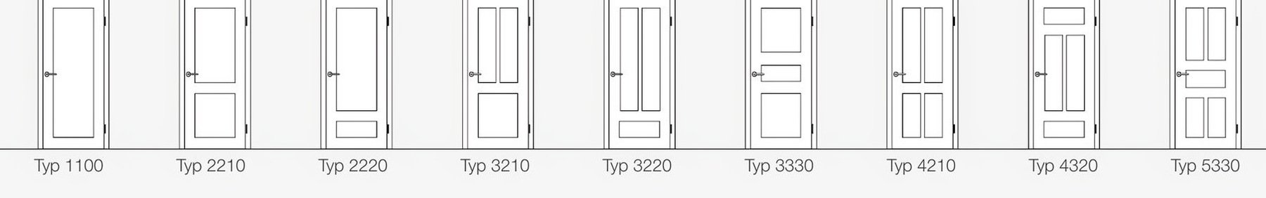 Romantik: Typ 1100, 2210, 2220, 3210, 3220, 3330, 4210, 4320, 5330