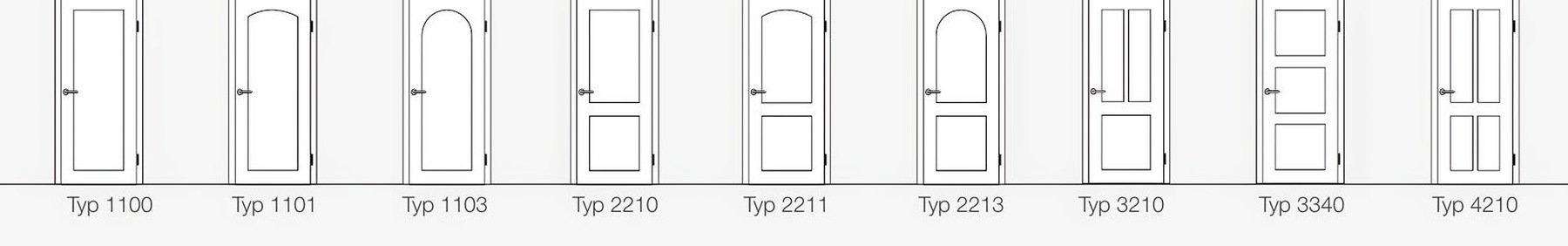 Baron: Typ 1100, 1101, 1103, 2210, 2211, 2213, 3210, 3340, 4210