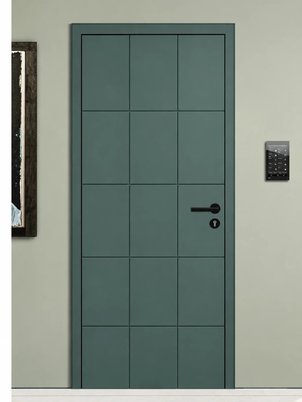 Lines STRAIGHT 286s · WE-SK 1 · Black Green — Exclusive Doors