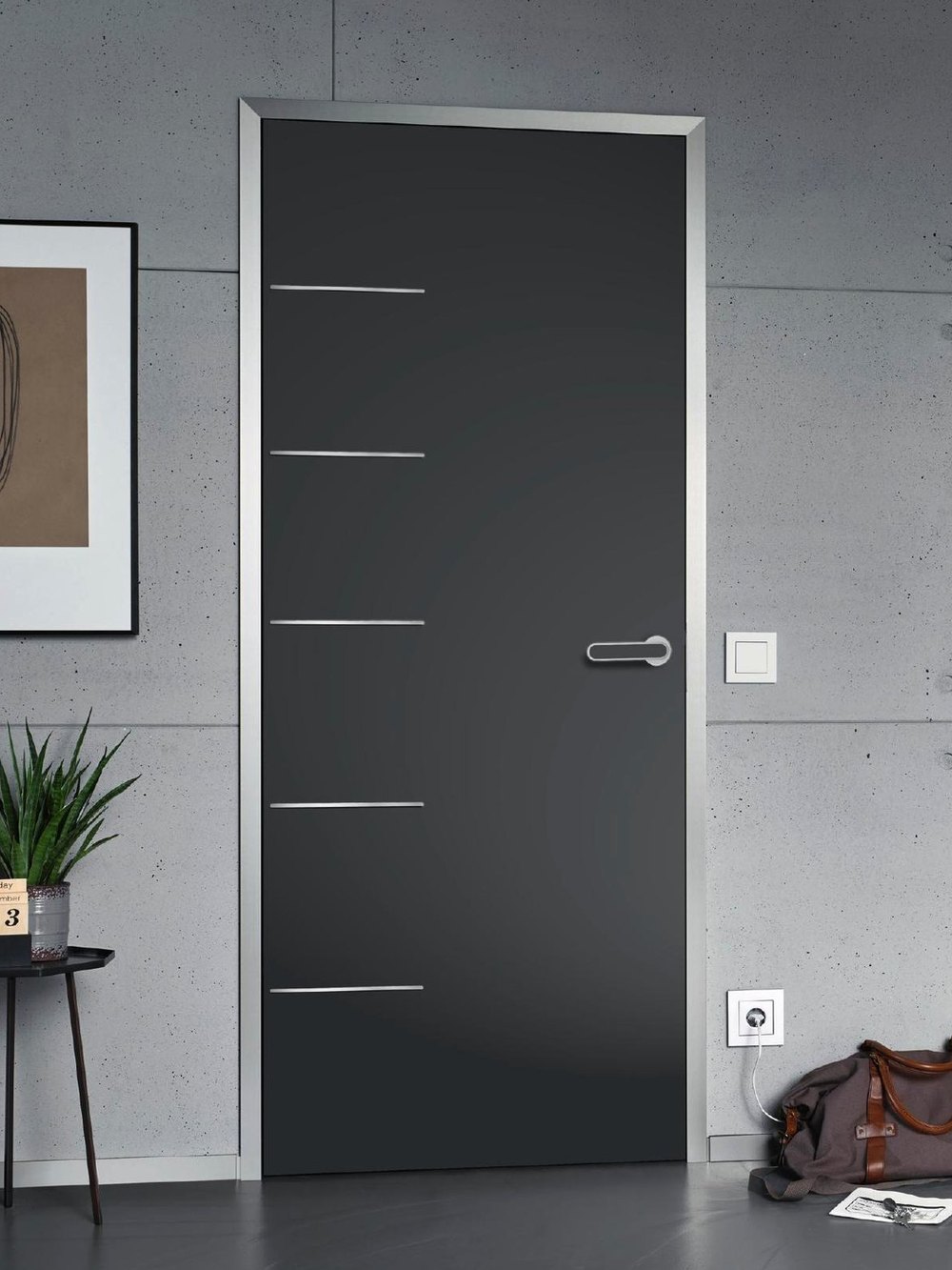 Lines PLAN 845p · inox — Exclusive Doors