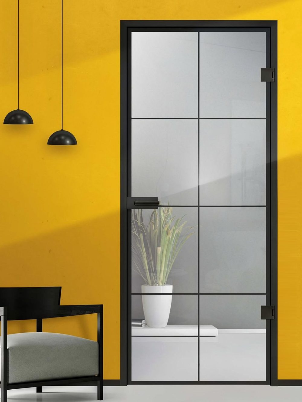 Usa de sticla linesPlus S Typ 8, batantă — UILHSSLP40