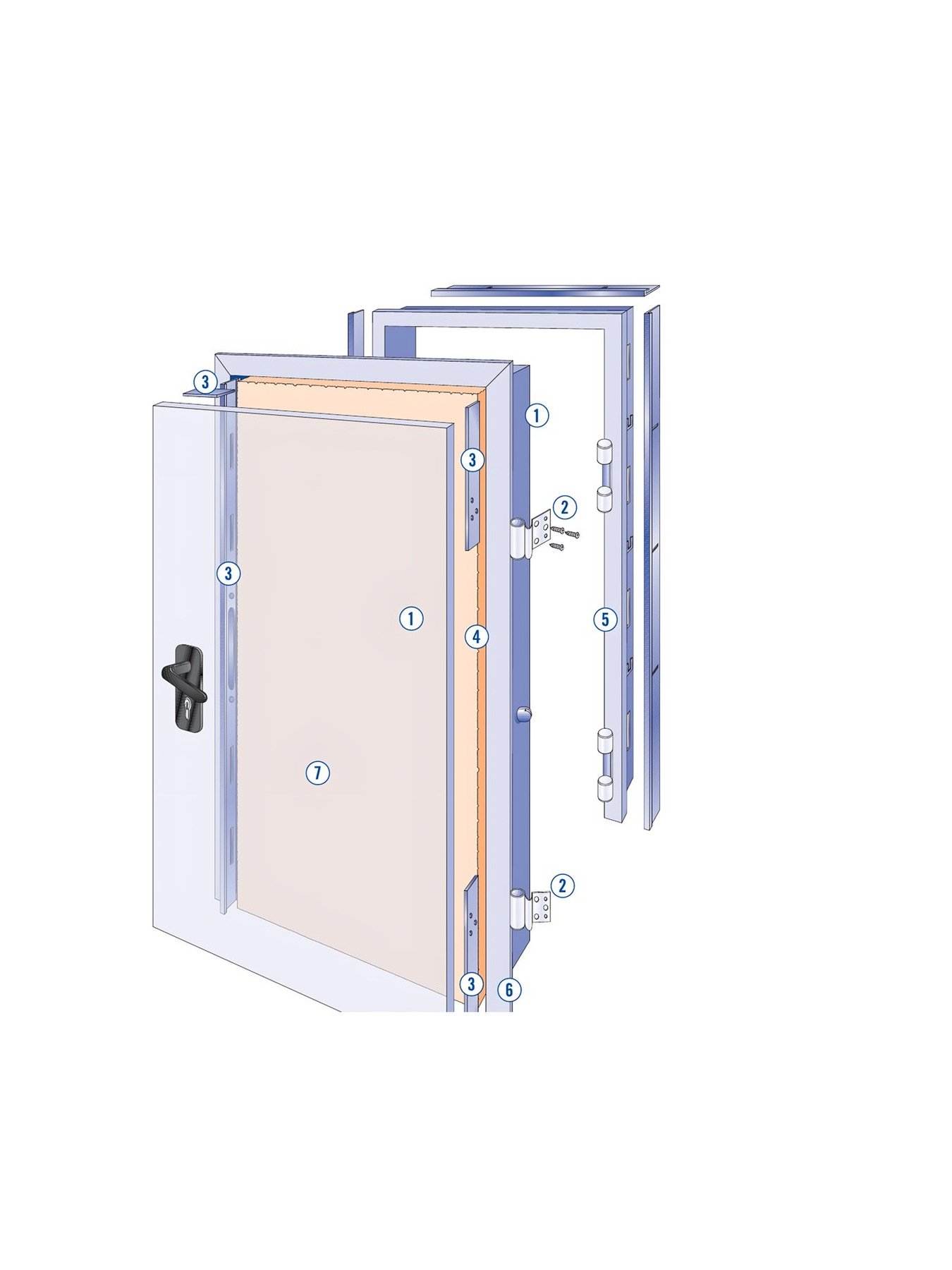 Constructia usii antifoc ASTURMADI — Exclusive Doors